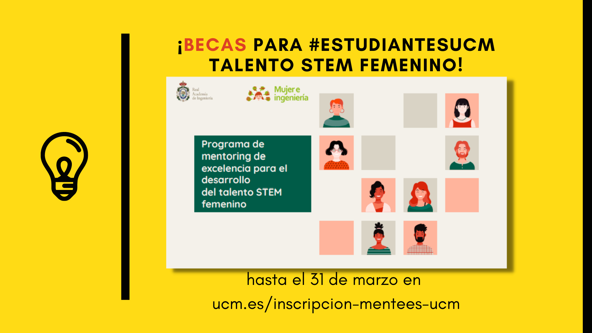 Becas mentoring excelencia talento STEM femenino